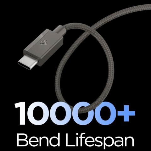 Spigen EB6015CC Essential - Kabel USB-C do USB-C 60W 1.5m (Gunmetal)