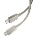 Spigen EB6015CC Essential - Kabel USB-C do USB-C 60W 1.5m (Natural Titanium)