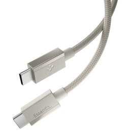Spigen EB6015CC Essential - Kabel USB-C do USB-C 60W 1.5m (Natural Titanium)