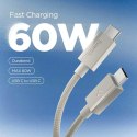 Spigen EB6015CC Essential - Kabel USB-C do USB-C 60W 1.5m (Natural Titanium)