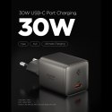 Spigen Essential EE301EU GaN - Ładowarka sieciowa USB-C PD PPS 30W (Gunmetal)
