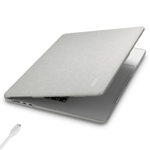 Spigen Urban Fit - Obudowa do MacBook Air 15" (M5/M4/M3/M2/2026-2023) (Heather Grey)