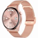 SMARTWATCH DAMSKI GRAVITY GT11-7 - AMOLED, DODATKOWY PASEK (sg044g)