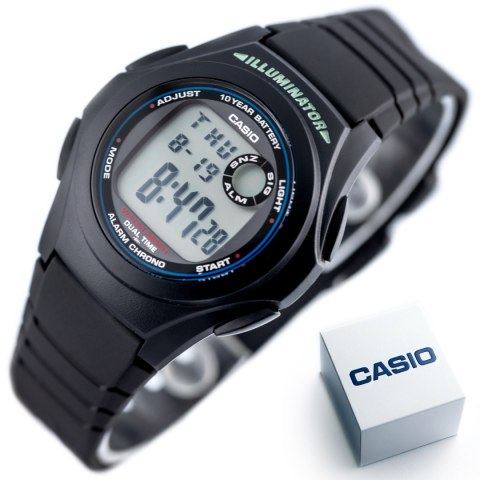 ZEGAREK MĘSKI CASIO F-200W-1ADF (zd151c) + BOX