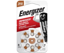 BATERIA CYNKOWO-POWIETRZNA DO APARATÓW SŁUCHOWYCH BAT-AZ-312/E*P8 ENERGIZER