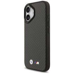 BMW M Kevlar Matt MagSafe - Etui iPhone 17 (czarny)