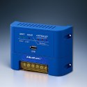 Qoltec Solarny regulator ładowania MPPT 15A do zasilania odbiorników DC i ładowania akumulatorów 12V / 24V | AGM