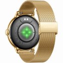 SMARTWATCH DAMSKI GRAVITY GT33-1 - AMOLED, DODATKOWY PASEK (sg048a)