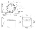 UCHWYT DO KAMER KULISTYCH TR-WM03-D-IN-V2 UNIVIEW
