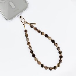 Crong Phone Charm - Smycz zawieszka do telefonu (Brown Agate)