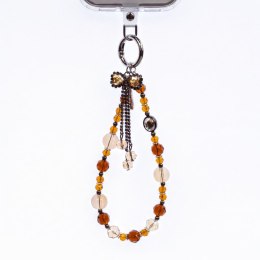 Crong Phone Charm - Smycz zawieszka do telefonu (Gold Bow)