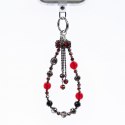 Crong Phone Charm - Smycz zawieszka do telefonu (Red Bow)