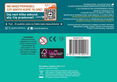 Gra Eksplodujące Kotki (nowa wersja)