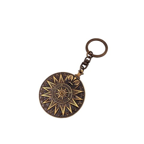 Komputer Pływów Abacus - Brelok Mosiężny w Pudełku Prezentowym - H93