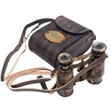 Lornetka Mosiężna Retro w Skórzanym Etui - BCL217