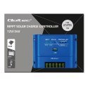 Qoltec Solarny regulator ładowania MPPT 15A do zasilania odbiorników DC i ładowania akumulatorów 12V / 24V | LiFePO4