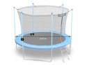 Słupek dolny do trampoliny z siatką zewnętrzną i wewnętrzną 6 ft niebieski Neo-Sport