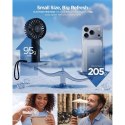 Spigen A905 Mini - Bezprzewodowy wentylator / wiatraczek turystyczny 1800 mAh (Black)