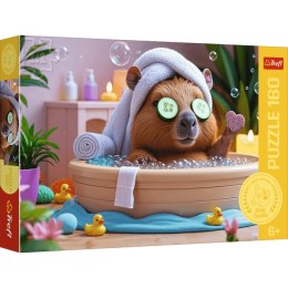 Trefl: Puzzle 160el. - Kapibara w SPA