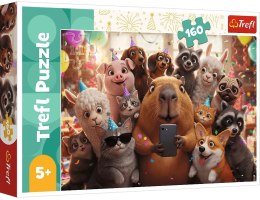 Trefl: Puzzle 160el. - Słodkie selfie