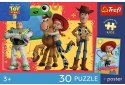 Trefl: Puzzle 30el. - Premium Plus Kids - Przygody zabawek