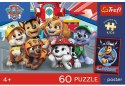 Trefl: Puzzle 60el. - Premium Plus Kids - Psie popołudnie