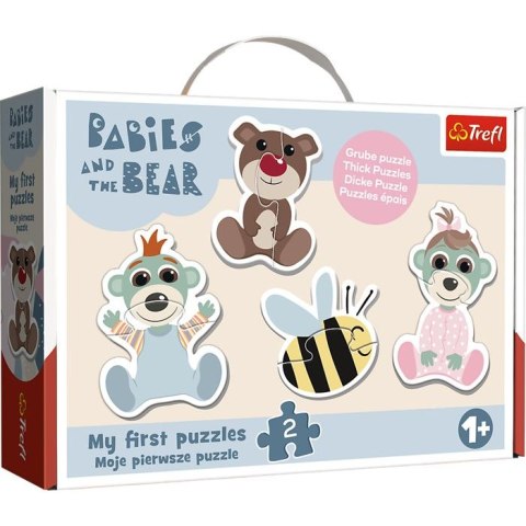 Trefl: Puzzle Baby Classic - Przyjacielskie Bobaski