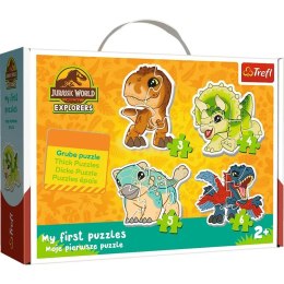 Trefl: Puzzle Baby Classic - Urocze dinozaury