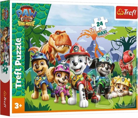 Trefl: Puzzle maxi 24el. - Prehistoryczna przyjaźń