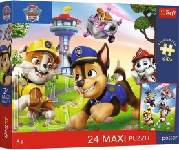 Trefl: Puzzle maxi 24el. - Premium Plus Kids - Wesoły spacer