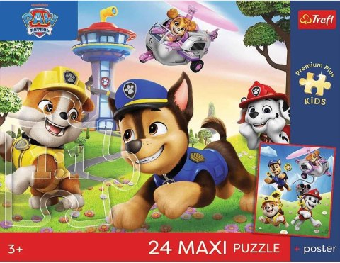 Trefl: Puzzle maxi 24el. - Premium Plus Kids - Wesoły spacer