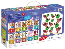 CzuCzu - Puzzle z dziurką Pociąg z cyferkami