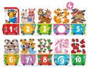 CzuCzu - Puzzle z dziurką Pociąg z cyferkami