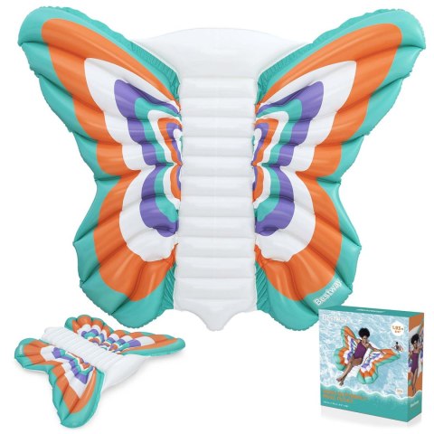 Dmuchany materac do pływania motyl 193x176cm Bestway 43963