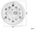KAMERA IP IPC3638SE-ADF28KMC-WP-I1 TRI-GUARD 3.0 OwlView Plus - 8 Mpx 2.8 mm UNIVIEW