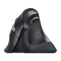 Mysz pionowa UGREEN MU008Mini BT 2.4G (czarna)
