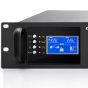 Qoltec Zasilacz awaryjny UPS Pure Sine Wave do RACK | 3kVA | 3000W | PF 1.0 | LCD | EPO | USB | On-line | Kompatybilność z LiFeP