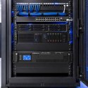 Qoltec Zasilacz awaryjny UPS Pure Sine Wave do RACK | 3kVA | 3000W | PF 1.0 | LCD | EPO | USB | On-line | Kompatybilność z LiFeP