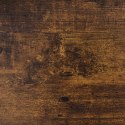 Wieszak ścienny z półką i haczykami MIKKEL rustic