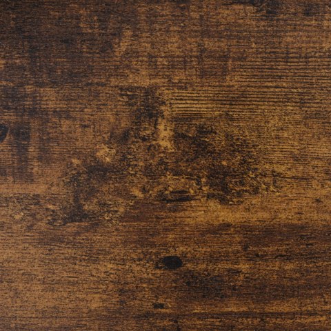 Wieszak ścienny z półką i haczykami MIKKEL rustic