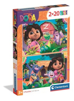 Clementoni: Puzzle 2x20el. - Dora