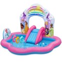Dmuchany plac zabaw dla dzieci do ogrodu zjeżdżalnia Pricess Disney 221 x 193 x140 cm Bestway 53175
