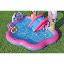 Dmuchany plac zabaw dla dzieci do ogrodu zjeżdżalnia Pricess Disney 221 x 193 x140 cm Bestway 53175