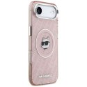 Karl Lagerfeld IML Choupette Head Logo MagSafe - Etui iPhone Air (różowy)