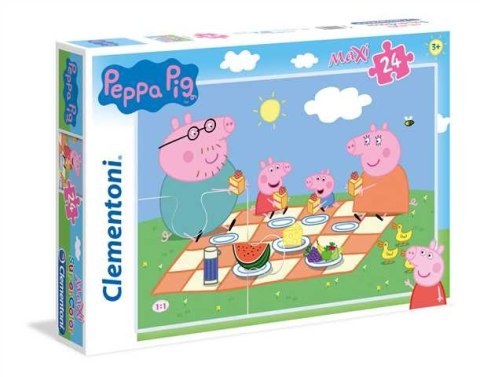 Maxi Peppa Pig | Puzzle 24el. | Clementoni