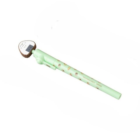 Pusheen - Długopis z obrotowym topperem 3D z kolekcji Sushi Roll (zielony)
