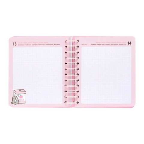 Pusheen - Kalendarz / Planner dzienny z kolekcji Foodie 2026/2027