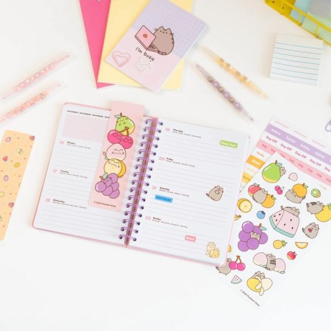 Pusheen - Kalendarz / Planner tygodniowy A5 z kolekcji Fruits 2026/2027