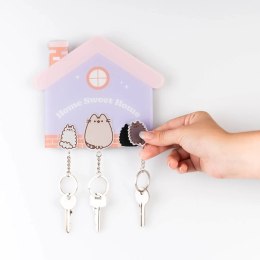 Pusheen - Wieszak na klucze z brelokami na magnes
