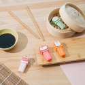 Pusheen - Zestaw zakreślaczy 4 kolory z topperem 3D Sushi Roll
